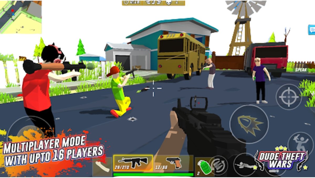 Dude Theft Wars FPS Open World