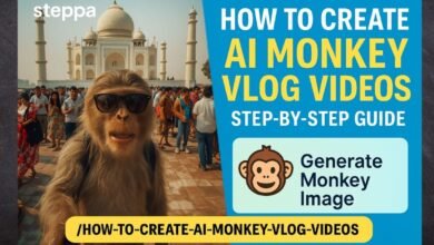 How to Create AI Monkey Vlog Videos