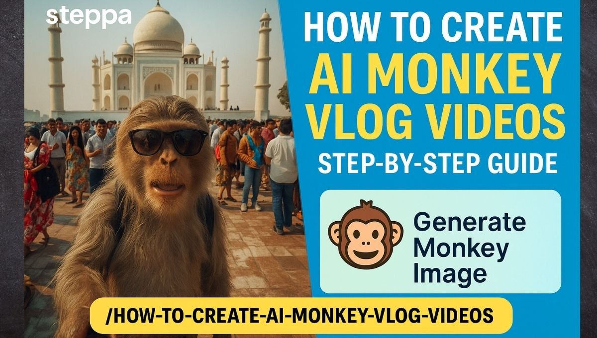 How to Create AI Monkey Vlog Videos