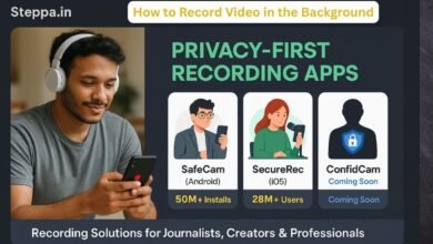 How to Record Video in the Background