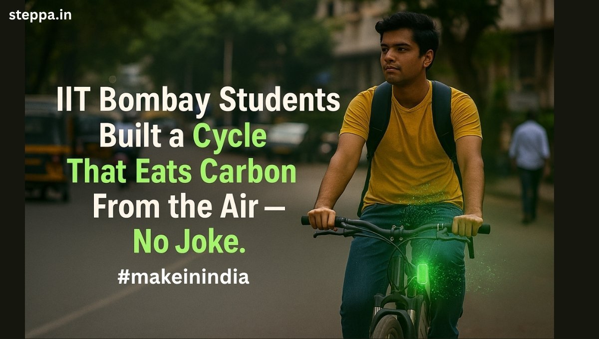 Carbon removing bicycle