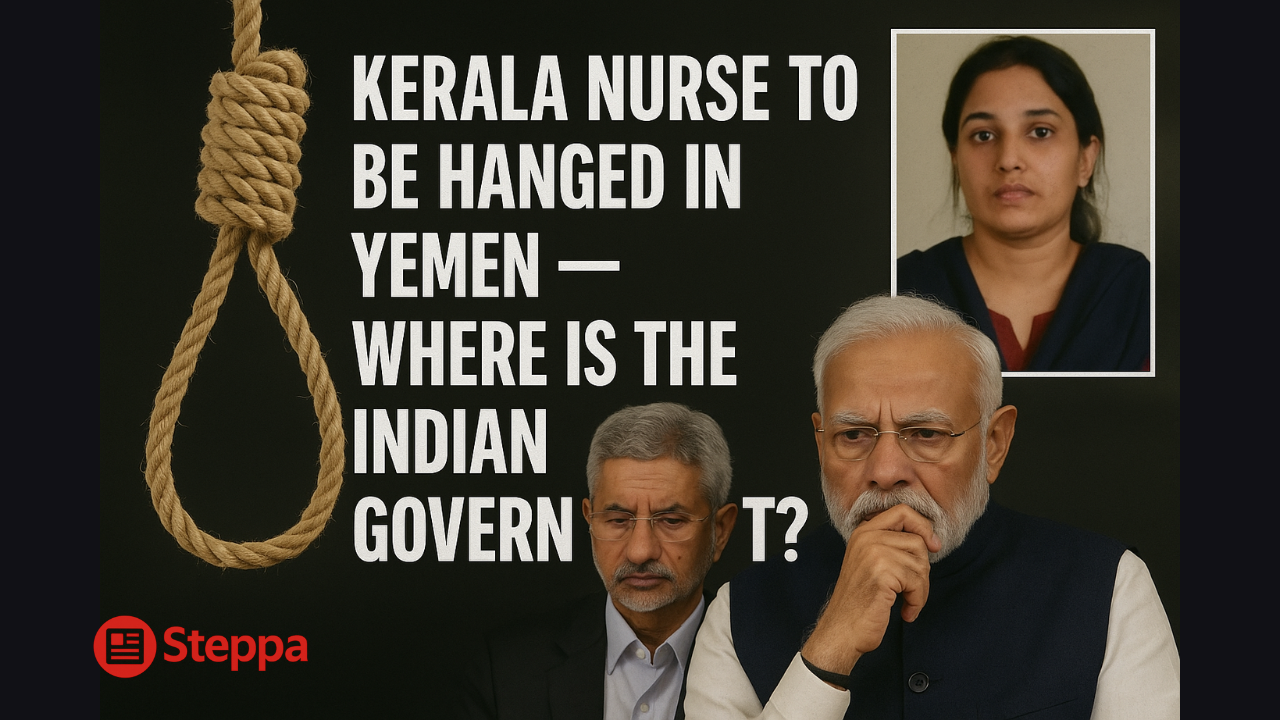 Indian Government Helpless in Nimisha Priya Case