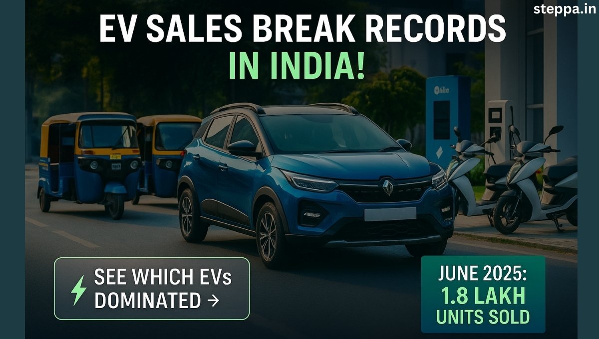 India EV Sales June 2025