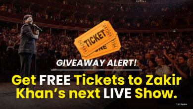 Zakir Khan Live Show Free Tickets Giveaway